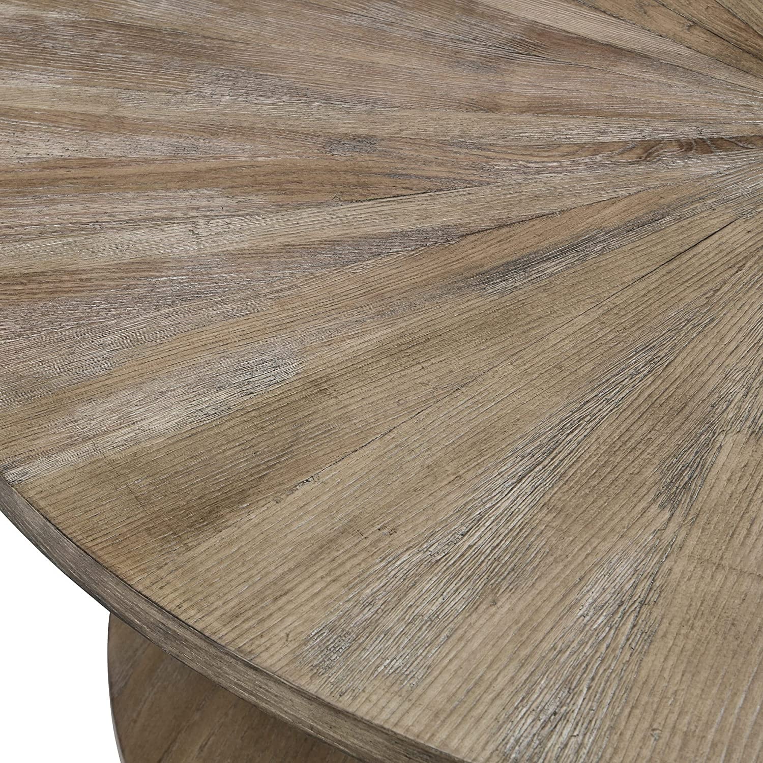 Round Coffee Table Solid Wood