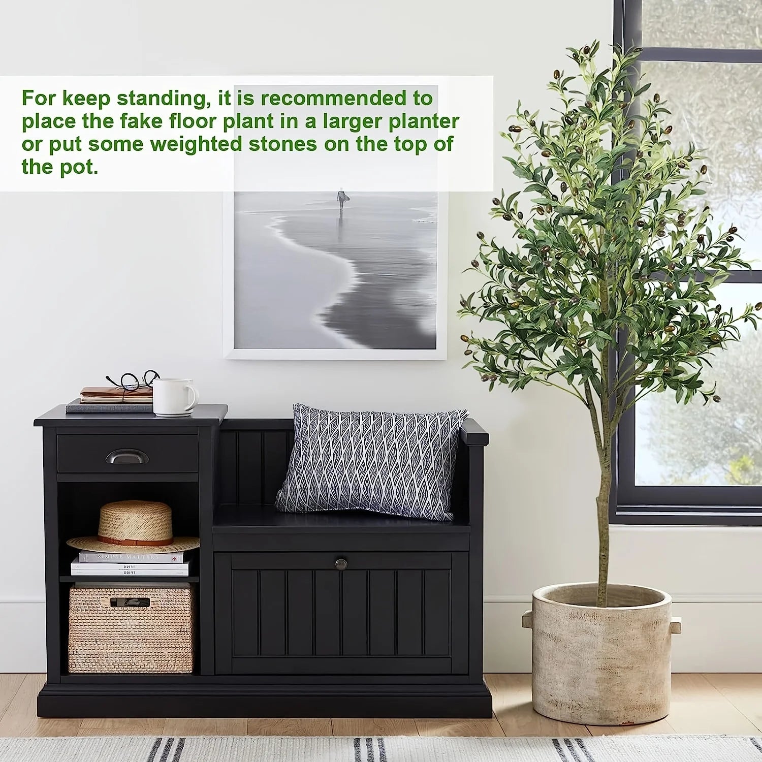 Faux Olive Tree Artificial Indoor 6FT (72'')